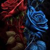 Custom Luggage Tag - Roses