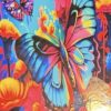 Custom Luggage Tag - Butterflies