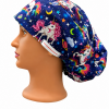 Galaxy Unicorn Scrub Cap - Euro